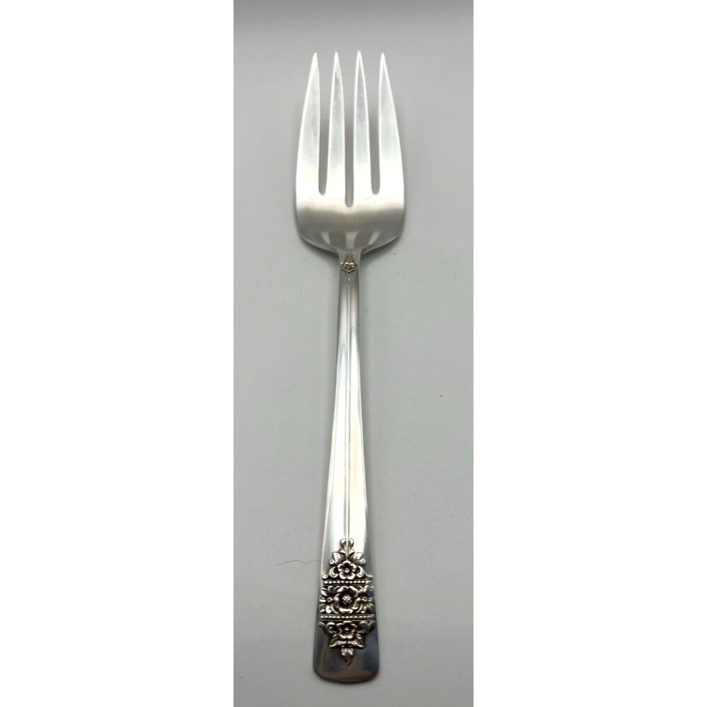Rogers & Bros IS Silver Plated Serving Fork